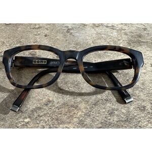 John Varvatos V337 Brown Tortoise Eyeglasses Frames 50-20-145 Made In Japan G7